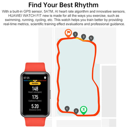 Original Huawei WATCH FIT new Smart Sports Watch (Grapefruit Red) - Wearable Devices by Huawei | Online Shopping UK | buy2fix