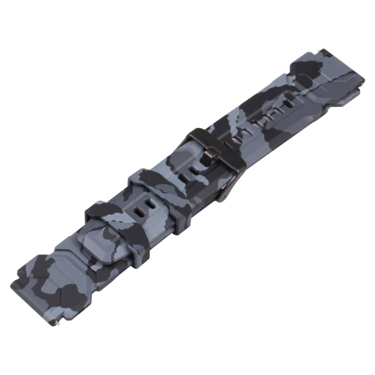 For KOSPET TANK M1 Pro (CA0832B) Silicone Watch Band (Camouflage) - Watch Bands by buy2fix | Online Shopping UK | buy2fix