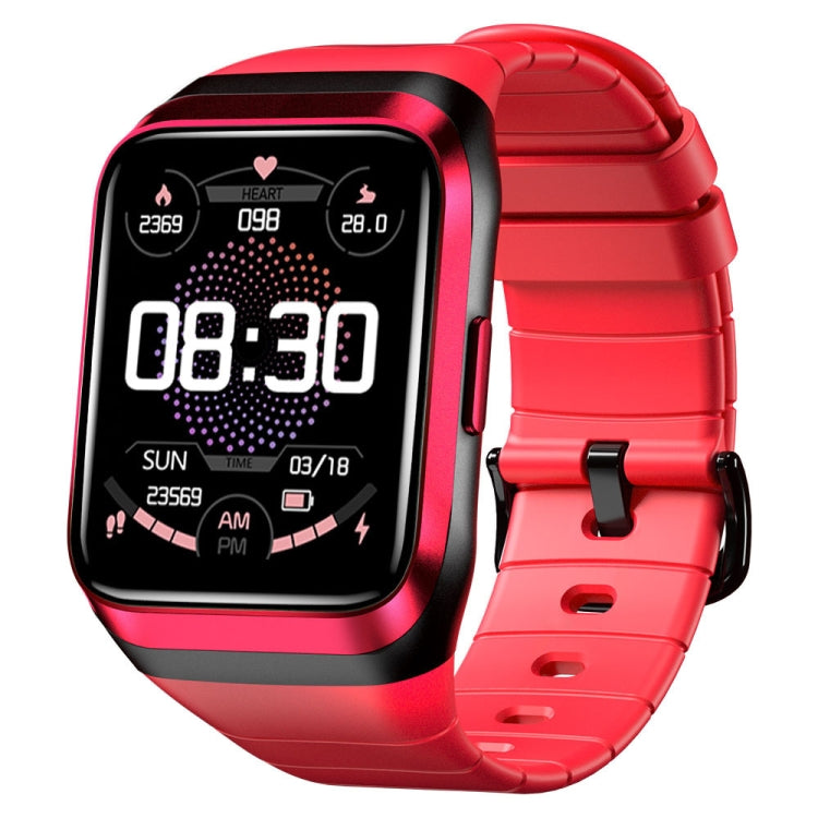 LOKMAT ZEUS 2 1.69 inch Screen Waterproof Smart Watch, GPS / Heart Rate  / Blood Oxygen / Blood Pressure Monitor(Red) - Smart Watches by Lokmat | Online Shopping UK | buy2fix