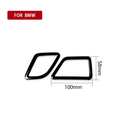For BMW 5 Series F10 2011-2017 Car Instrument Air Outlet Decorative Sticker,Left Drive - In Car by buy2fix | Online Shopping UK | buy2fix