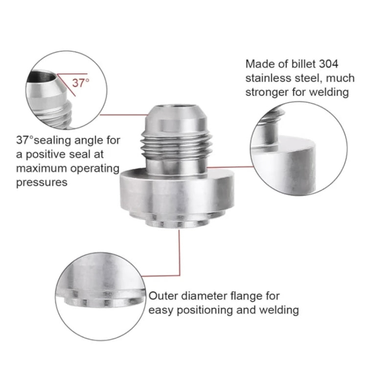 AN10 Car Oil Pipe Joint Breathable Pot Connector - In Car by buy2fix | Online Shopping UK | buy2fix