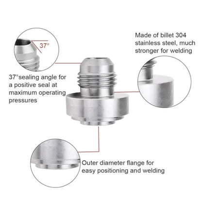 AN10 Car Oil Pipe Joint Breathable Pot Connector - In Car by buy2fix | Online Shopping UK | buy2fix