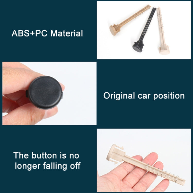 For BMW 3 Series F30 Left Driving Car Front Headrest Switch Button 5210 7362 623(Black) - Car Switches by buy2fix | Online Shopping UK | buy2fix