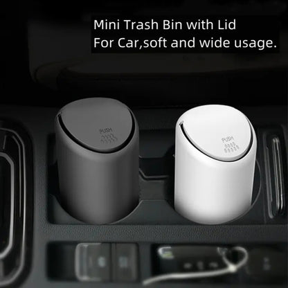 3R-2114 Car Multifunctional Mini Trash Can (White) - Stowing Tidying by buy2fix | Online Shopping UK | buy2fix