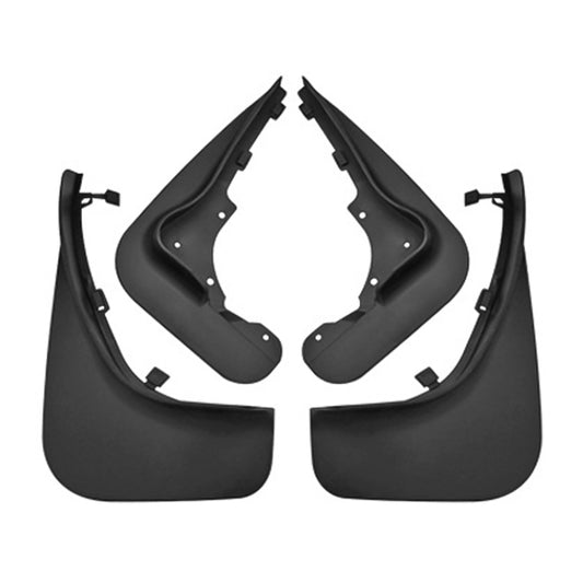 For Mercedes-Benz B200 2008-2011 4pcs/Set Car Auto Soft Plastic Splash Flaps Fender Guard - Mudguards by buy2fix | Online Shopping UK | buy2fix