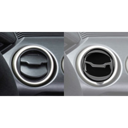 For Ford Mustang 2015-2020 6 in 1 Car Air Outlet Decorative Sticker, Left and Right Drive Universal (Black) - In Car by buy2fix | Online Shopping UK | buy2fix