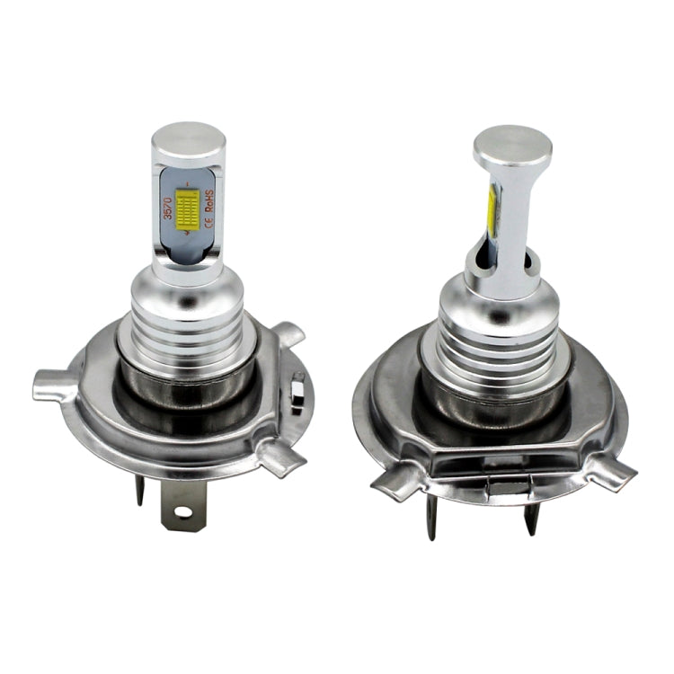 2 PCS H4 72W 1000LM 6000-6500K Super Bright White Light Car Fog LED Bulbs, DC 12-24V - Fog / Driving Lights by buy2fix | Online Shopping UK | buy2fix