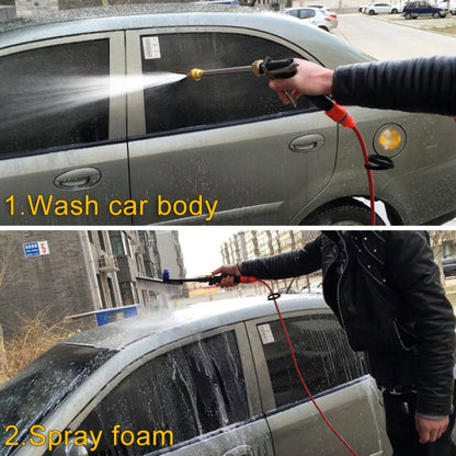 220V Portable Double Pump + Power Supply High Pressure Outdoor Car Washing Machine Vehicle Washing Tools - Car Washer & Accessories by buy2fix | Online Shopping UK | buy2fix