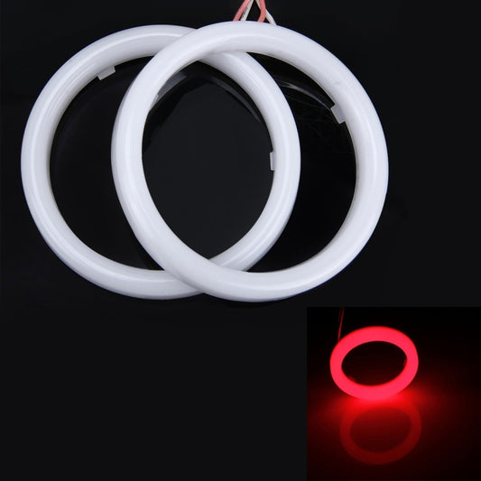 2 PCS 2.5inch Car Angel Eyes Light, DC 12V(Red Light) - Eagle Eye Lamps by buy2fix | Online Shopping UK | buy2fix