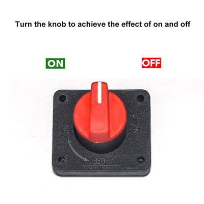 Car Motorcycles Battery Selector Isolator Disconnect Rotary Switch Cut - In Car by buy2fix | Online Shopping UK | buy2fix