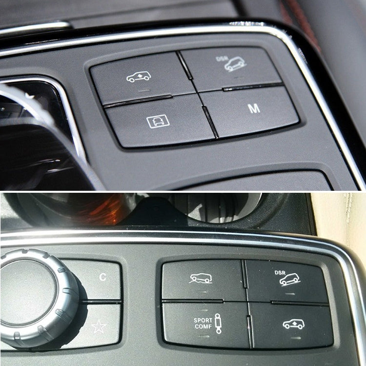 Car Model B4 Downhill Auxiliary Switch Shift Button for Mercedes-Benz GL GLE Class W166, Left Driving - In Car by buy2fix | Online Shopping UK | buy2fix