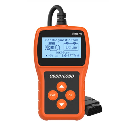 MS309 Pro Car Fault Detector OBD2 EOBD Scanner Code Reader - In Car by buy2fix | Online Shopping UK | buy2fix