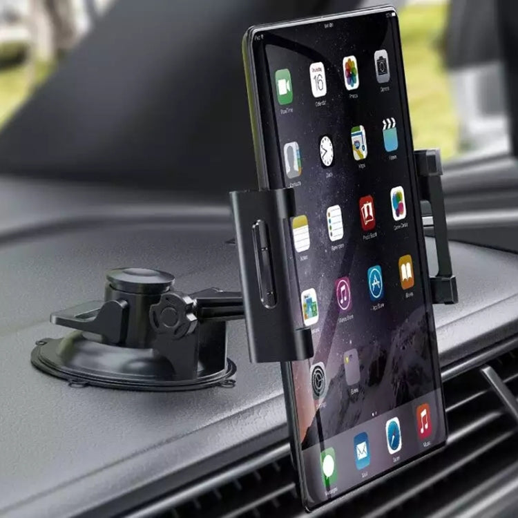 Car Dashboard Tablet Holder PVC Suction Cup Windshield Bracket - In Car by buy2fix | Online Shopping UK | buy2fix