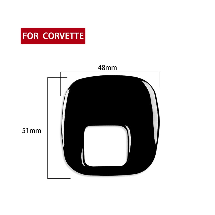 For Chevrolet Corvette C5 1998-2004 Car Key Panel Button Decorative Sticker, Left Drive - In Car by buy2fix | Online Shopping UK | buy2fix