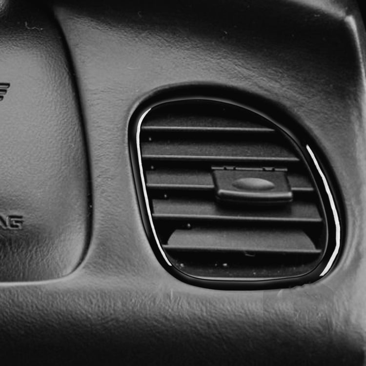 For Chevrolet Corvette C5 1998-2004 Car Copilot Air Outlet Ring Decorative Sticker, Left Drive - In Car by buy2fix | Online Shopping UK | buy2fix