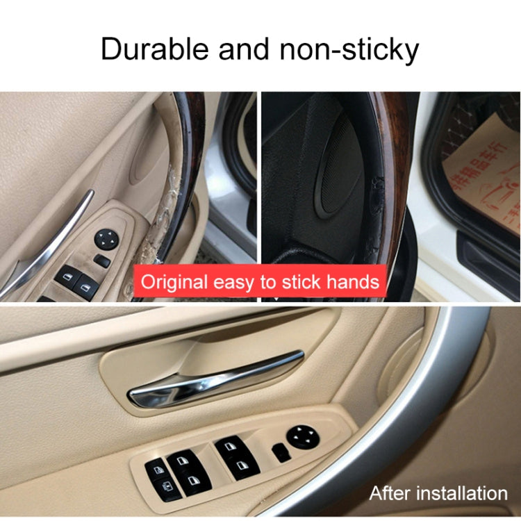 Car Right Rear Side Inner Armrest Door Handle for BMW F30 / F35, Left and Right Drive Universal(Black) - In Car by buy2fix | Online Shopping UK | buy2fix