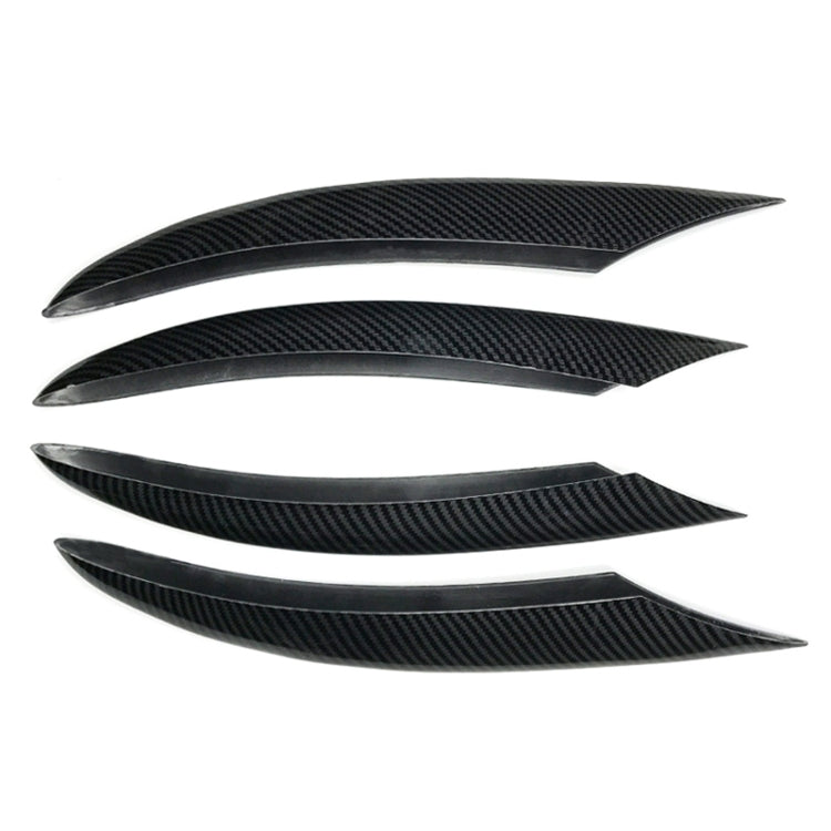 Car Air Inlet Grille Decoration Sticker Strip for Mercedes-Benz C Class C180L/C260L/C300L (Carbon Fiber Black) - In Car by buy2fix | Online Shopping UK | buy2fix