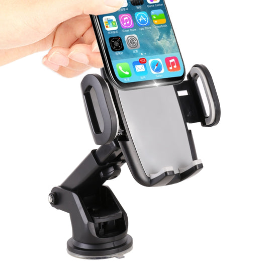 Car Automatic Telescopic Multifunctional 360-degree Mobile Phone Central Control Holder - In Car by buy2fix | Online Shopping UK | buy2fix