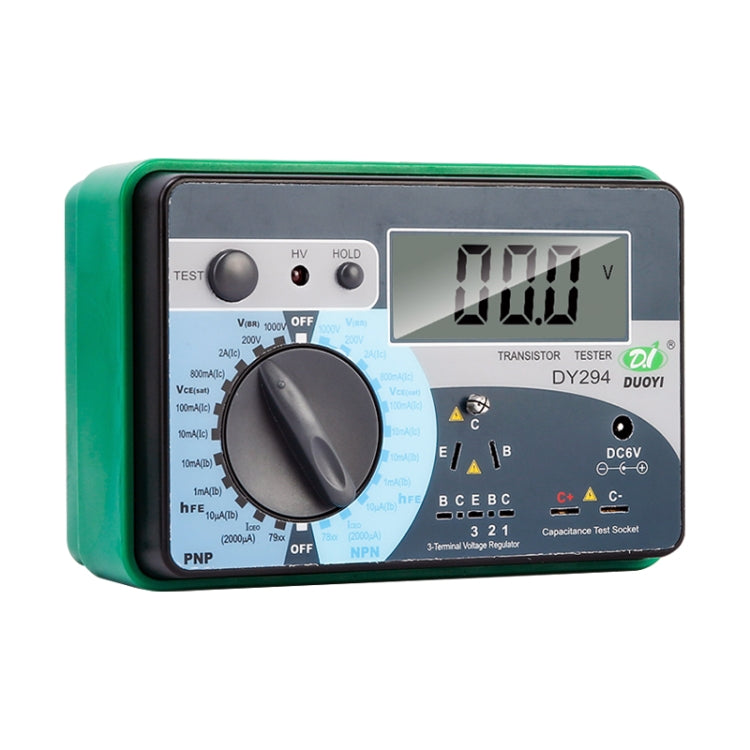 DUOYI DY294 Multifunction Digital Transistor AnalyzerTester - Electronic Test by DUOYI | Online Shopping UK | buy2fix