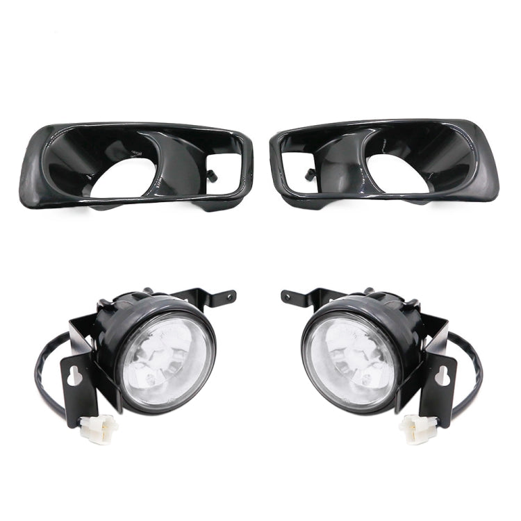 1 Pair Car Modified Front Fog Light for Honda Civic 1999-2000 (White Light) - In Car by buy2fix | Online Shopping UK | buy2fix