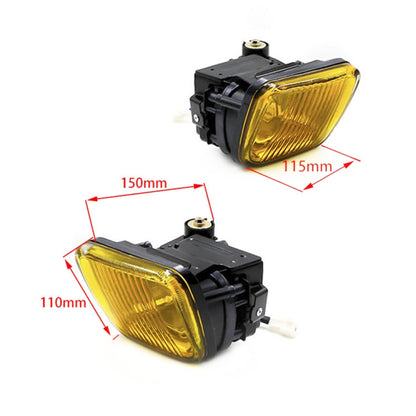 1 Pair Car Modified Front Fog Light for Honda Civic 1996-1998 (Yellow Light) - In Car by buy2fix | Online Shopping UK | buy2fix