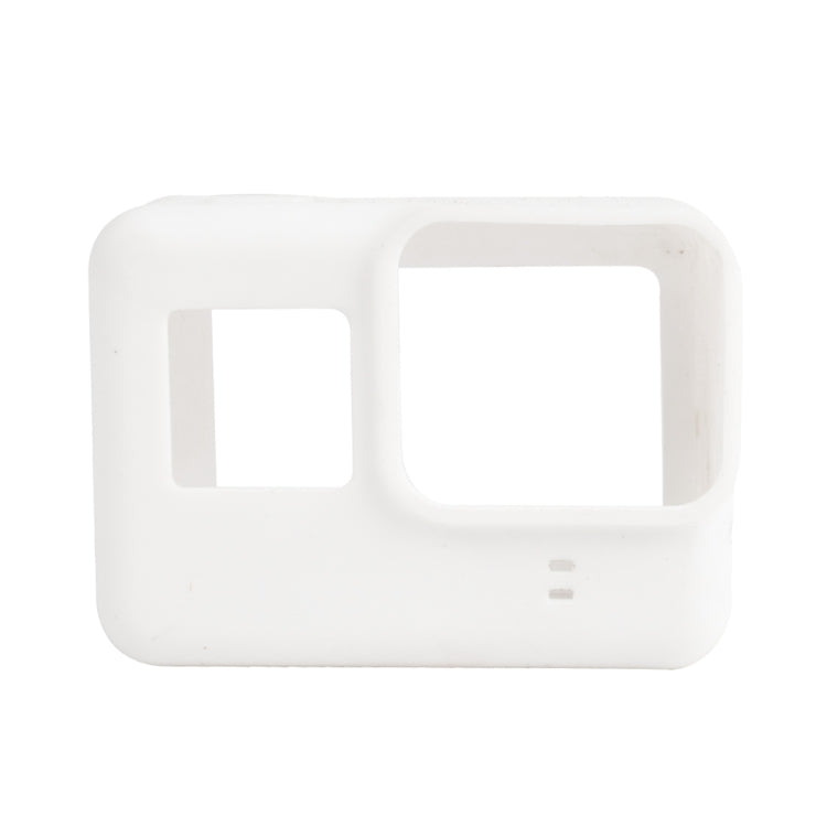 For GoPro HERO5 Silicone Housing Protective Case Cover Shell(White) - DJI & GoPro Accessories by buy2fix | Online Shopping UK | buy2fix