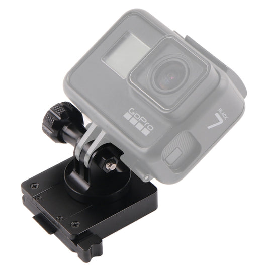 GP244-B Aluminum Mount for GoPro Hero11 Black / HERO10 Black /9 Black /8 Black /7 /6 /5 /5 Session /4 Session /4 /3+ /3 /2 /1, DJI Osmo Action and Other Action Cameras and NVG Mount Base - DJI & GoPro Accessories by buy2fix | Online Shopping UK | buy2fix