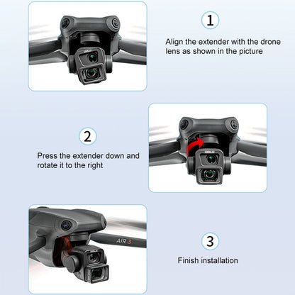 For DJI Air 3 STARTRC Drone Wide-Angle Lens Filter - Mavic Lens Filter by STARTRC | Online Shopping UK | buy2fix