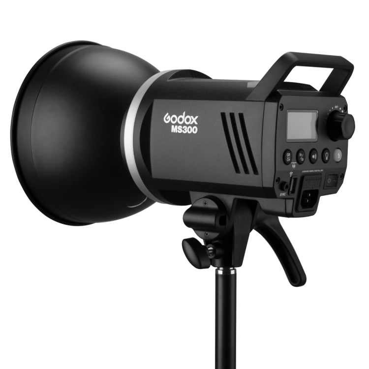 Godox MS300 Studio Flash Light 300Ws Bowens Mount Studio Speedlight(UK Plug) - Camera Accessories by Godox | Online Shopping UK | buy2fix