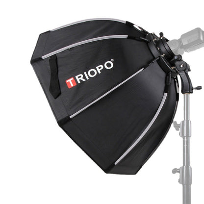 TRIOPO KS2-65 65cm Fast Loading Speedlite Flash Octagon Parabolic Softbox Diffuser (Black) -  by TRIOPO | Online Shopping UK | buy2fix