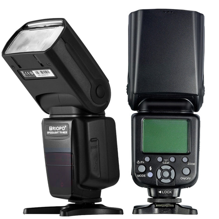 TRIOPO TR-982IIIC Flash Light Speedlite for Canon (Black) - Shoe Mount Flashes by TRIOPO | Online Shopping UK | buy2fix