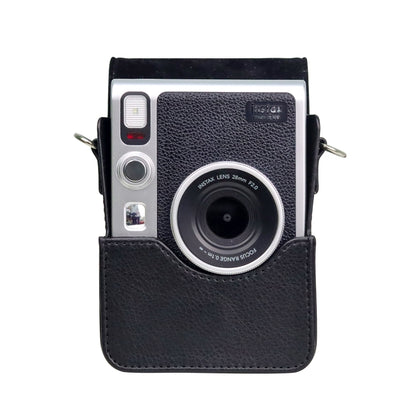 Vertical Full Body Camera PU Leather Case Bag with Strap for FUJIFILM instax mini Evo (Black) - Camera Accessories by buy2fix | Online Shopping UK | buy2fix