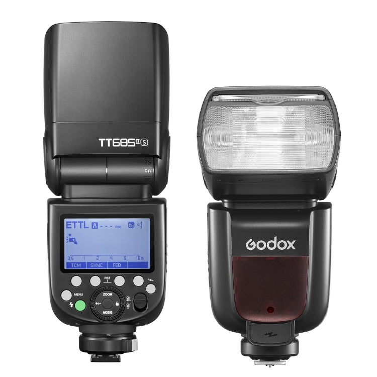 Godox TT685II-S 2.4GHz Wireless TTL HSS 1/8000s Flash Speedlite for Sony (Black) - Shoe Mount Flashes by Godox | Online Shopping UK | buy2fix