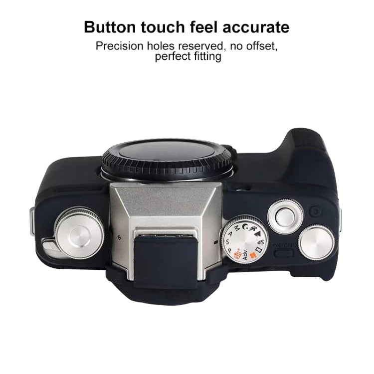 Soft Silicone Protective Case for FUJIFILM X-T200 (Coffee) - Camera Accessories by buy2fix | Online Shopping UK | buy2fix