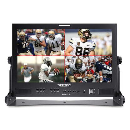 SEETEC ATEM173S 17.3 inch 3G-SDI HDMI Full HD 1920x1080 Multi-camera Broadcast Monitor(AU Plug) - On-camera Monitors by SEETEC | Online Shopping UK | buy2fix