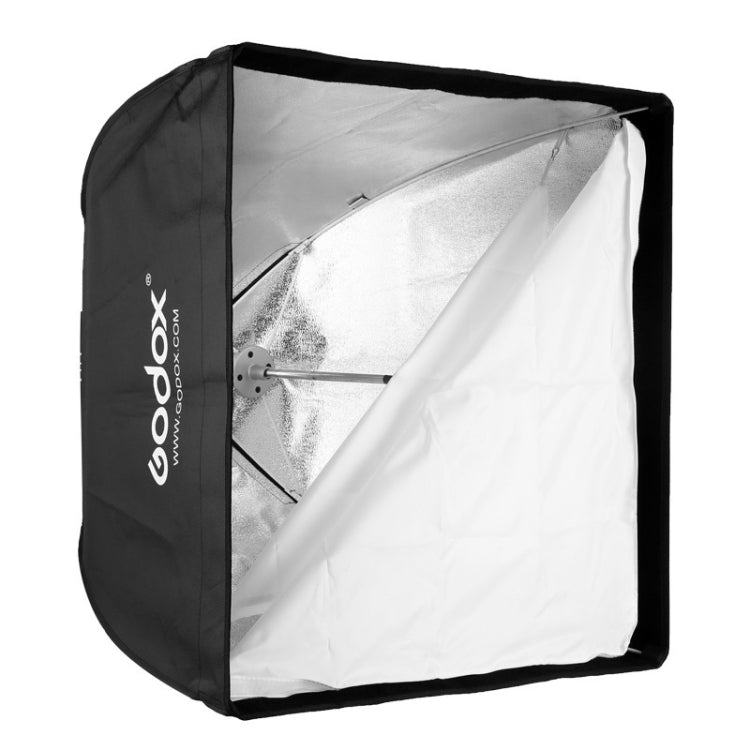 Godox 60 x 60cm Rectangle Softbox Photo Studio Bowens Mount Diffuser for Speedlite (Black) -  by Godox | Online Shopping UK | buy2fix