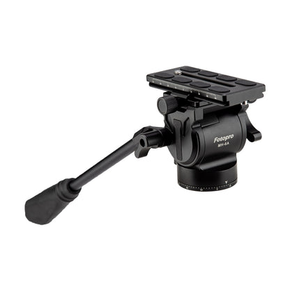 Fotopro MH-6A  Aluminum Alloy Heavy Duty Video Camera Tripod Action Fluid Drag Head with Sliding Plate (Black) - Camera Accessories by Fotopro | Online Shopping UK | buy2fix