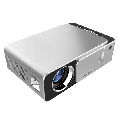 T6 3500ANSI Lumens 1080P LCD Mini Theater Projector, Standard Version, UK Plug(Silver) - Consumer Electronics by buy2fix | Online Shopping UK | buy2fix