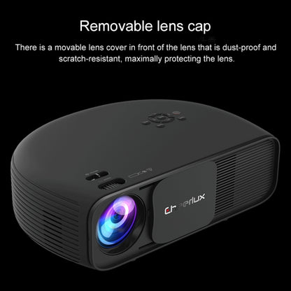 Cheerlux CL760 3600 Lumens 1280x800 720P 1080P HD Android Smart Projector, Support HDMI x 2 / USB x 2 / VGA / AV(Black) - Consumer Electronics by Cheerlux | Online Shopping UK | buy2fix