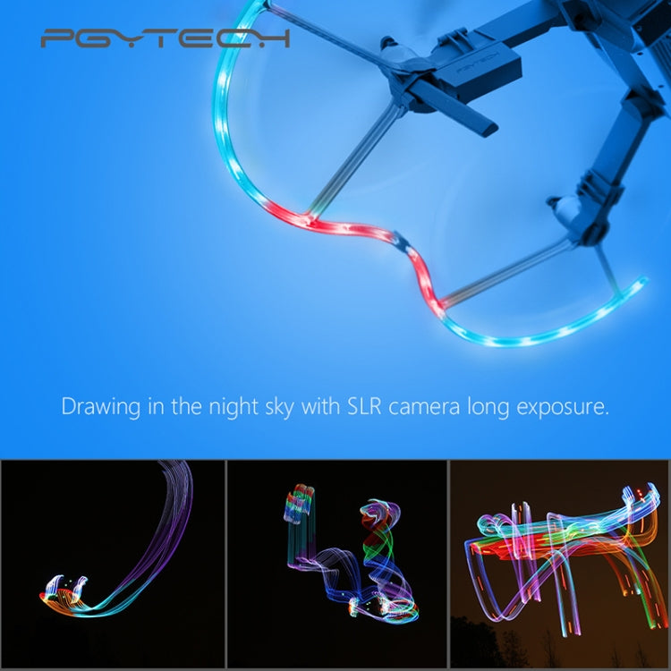 PGYTECH P-MA-124 Dedicated LED Lantern Paddle Protection Cover for DJI Mavic Pro - DIY Propeller by PGYTECH | Online Shopping UK | buy2fix