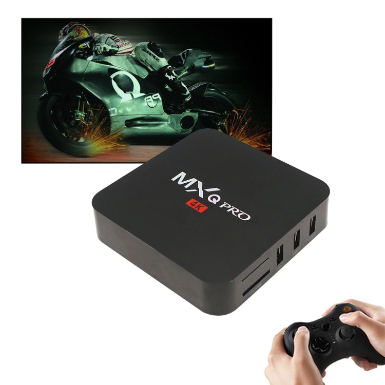MXQ PROi 1080P 4K HD Smart TV BOX with Remote Controller, Android 7.1 S905W Quad Core Cortex-A53 Up to 2GHz, RAM: 2GB, ROM: 16GB, Support WiFi - Consumer Electronics by buy2fix | Online Shopping UK | buy2fix