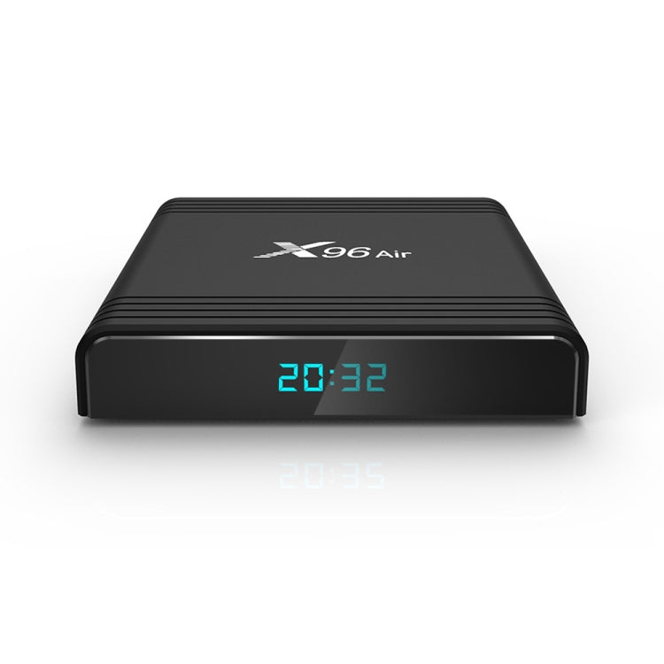 X96 Air 8K Smart TV BOX Android 9.0 Media Player with Remote Control, Quad-core Amlogic S905X3, RAM: 4GB, ROM: 32GB, Dual Band WiFi, Bluetooth, EU Plug - Consumer Electronics by buy2fix | Online Shopping UK | buy2fix
