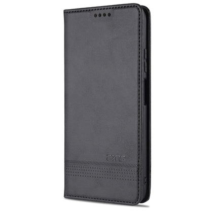 For Xiaomi Mi 10T / 10T Pro / Redmi K30s AZNS Magnetic Calf Texture Horizontal Flip Leather Case with Card Slots & Holder & Wallet(Black) - Xiaomi Cases by AZNS | Online Shopping UK | buy2fix