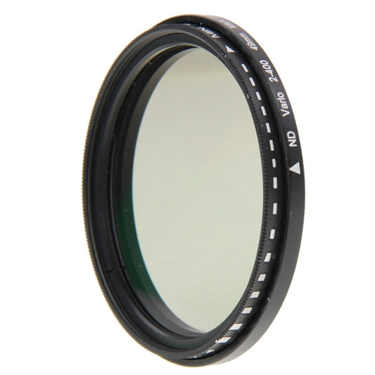 55mm ND Fader Neutral Density Adjustable Variable Filter, ND2 to ND400 Filter - Camera Accessories by buy2fix | Online Shopping UK | buy2fix