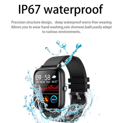 P6 1.54 inch TFT Color Screen IP68 Waterproof Smart Bracket, Support Bluetooth Call / Sleep Monitoring / Heart Rate Monitoring(Green) - Smart Wear by buy2fix | Online Shopping UK | buy2fix