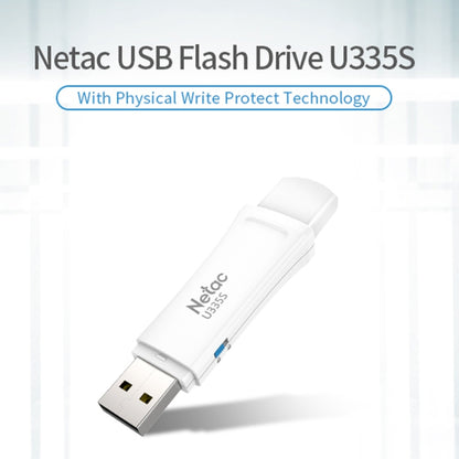 Netac U335S USB 3.0 High Speed Antivirus Write Protection USB Flash Drives U Disk, Capacity:64GB - USB Flash Drives by Netac | Online Shopping UK | buy2fix