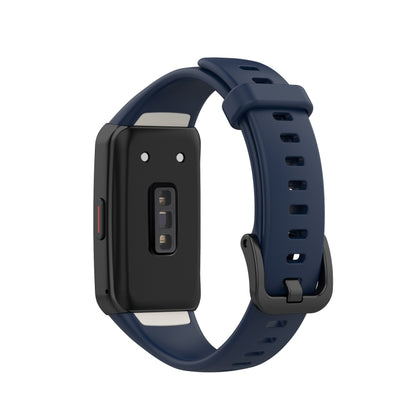 For Huawei Honor Band 6 TPU Watch Band, Size: One Size(Midnight Blue) - Smart Wear by buy2fix | Online Shopping UK | buy2fix