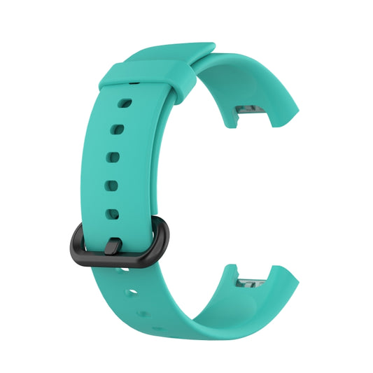 For Xiaomi Mi Watch Lite / Redmi Watch Silicone Watch Band, Size: One Size(Mint Green) - Smart Wear by buy2fix | Online Shopping UK | buy2fix