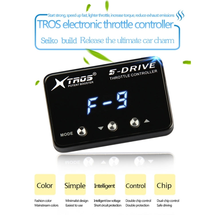 For Toyota Agya 2017- TROS KS-5Drive Potent Booster Electronic Throttle Controller - In Car by TROS | Online Shopping UK | buy2fix