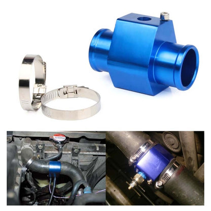 Car Water Temperature Meter Temperature Gauge Joint Pipe Radiator Sensor Adaptor Clamps, Size:28mm(Blue) - In Car by buy2fix | Online Shopping UK | buy2fix